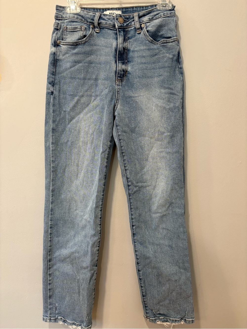 Just Black Denim Light Blue Straight Leg Jeans